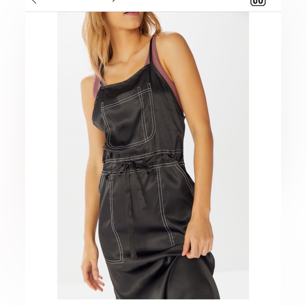 Stitch midi dress